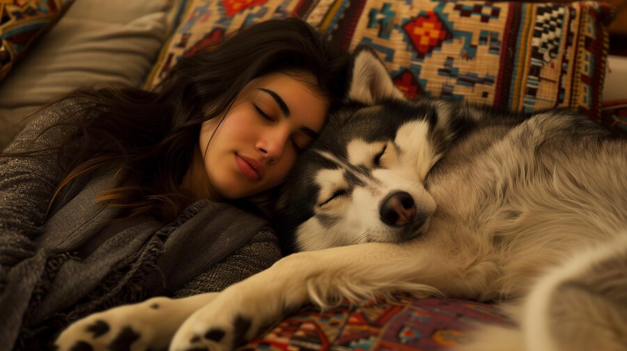 5 fantastiske fordeler med å sove med kjæledyret ditt